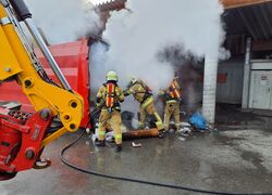 // EINSATZ // Containerbrand